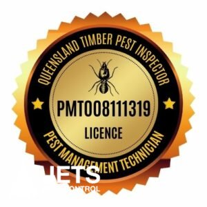 Pest Management Technician Badge Pale Background
